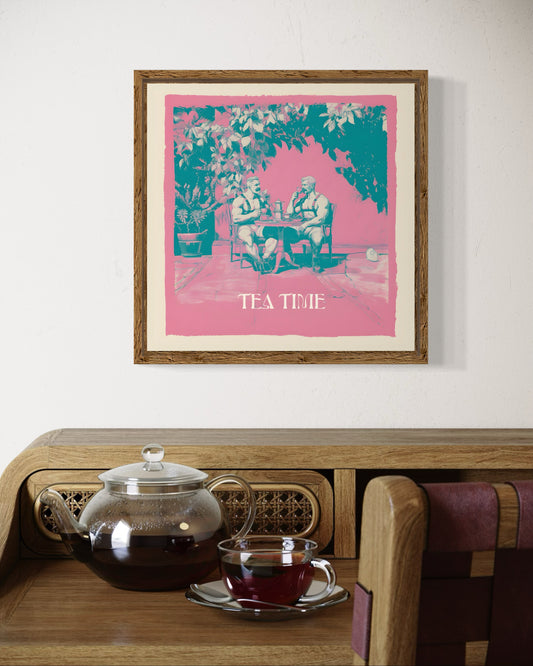 Tea Time Poster Print